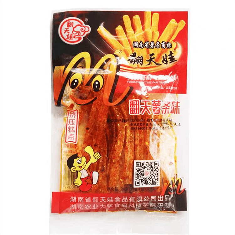 Futian Baby Sweet and Spicy Potato Chips 16g 1 pack