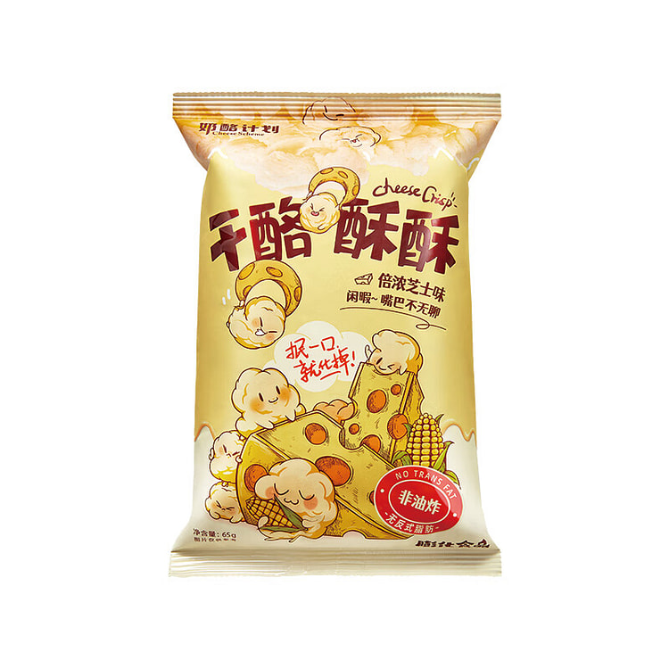 奶酪计划干酪酥酥芝士味35克