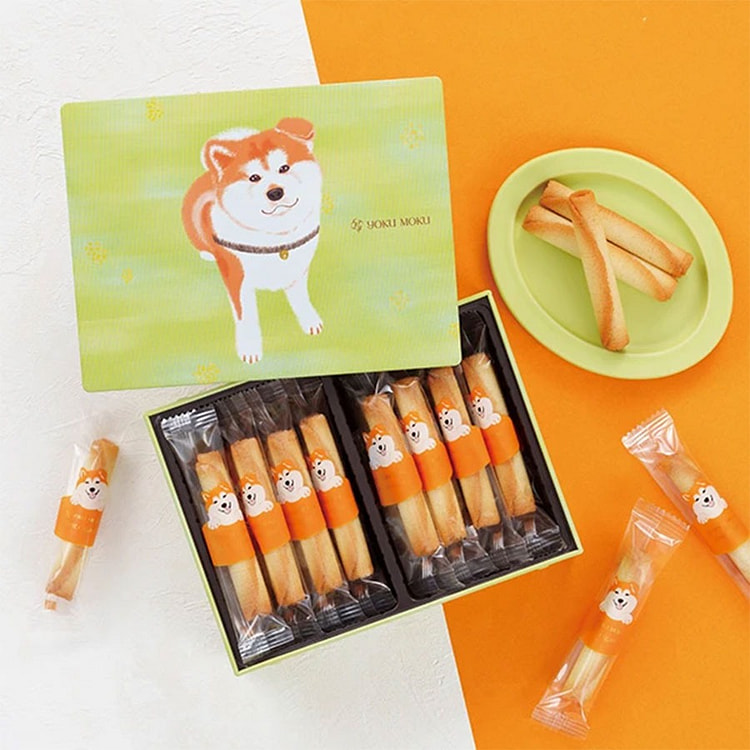 YOKU MOKU 八公犬 雪茄蛋卷 16枚入