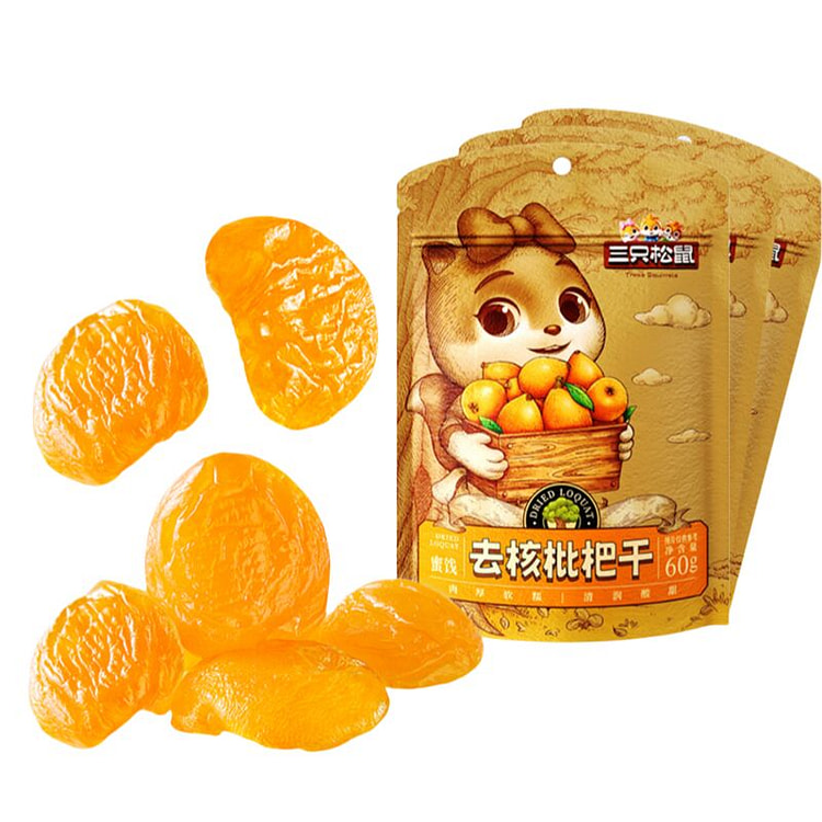 肉厚无核酸甜大凉山琵琶蜜饯鲜果干脯小吃零食枇杷干
