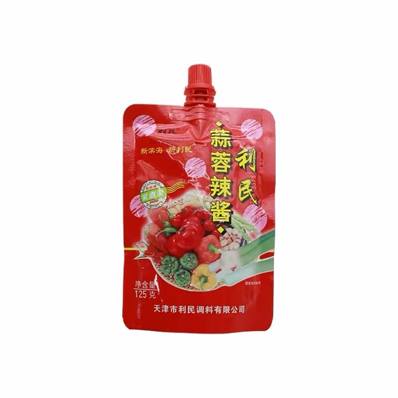 Tianjin Limin Garlic Chili Sauce 125g*1 bag 125 g