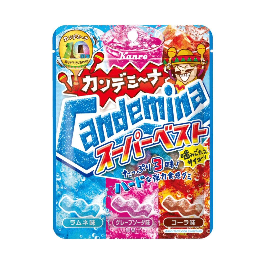 Kanro Candemy Nagumi Super Best 72g 1Bag 1 count