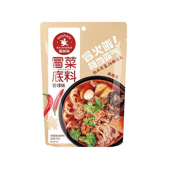 麻辣空间红油冒菜底料香辣味麻辣烫98g*1袋