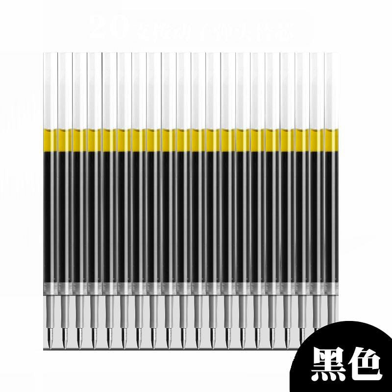 Dice Answer Pen Rotary Neutral Pen – Replace core Black 40 pieces 1 each