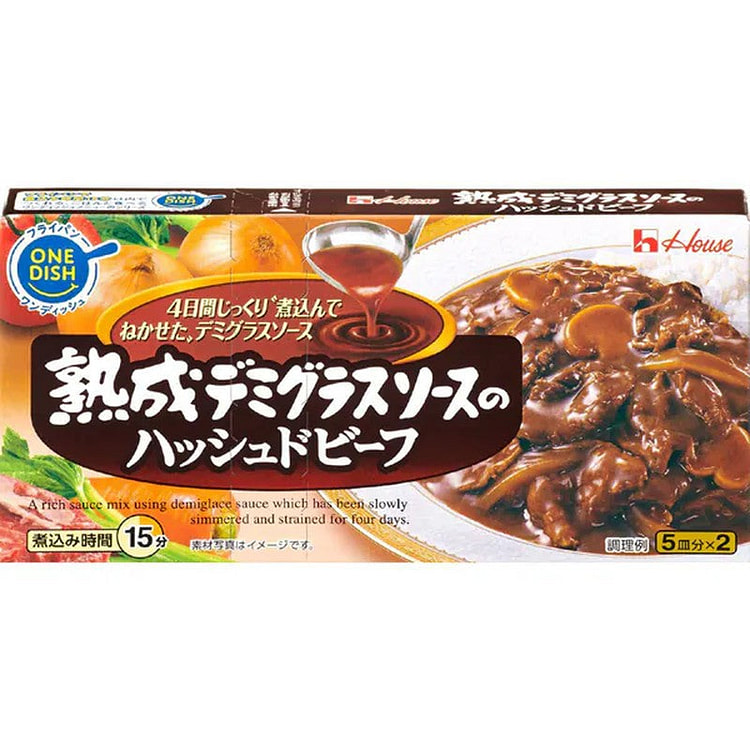 House Foods Matured Demi-glace Hashed Beef 160g