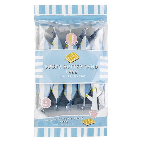 SUGAR BUTTER SAND TREE Sandwich Cookies 5pcs 1 each