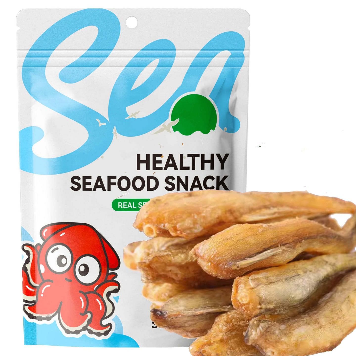 Sea Fortune Delicious Fish Crisp Seafood snack 80 그램