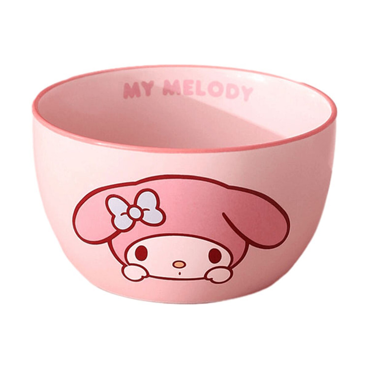 Ceramic Rice Bowl - My Melody (4.5 Inches) 1 count