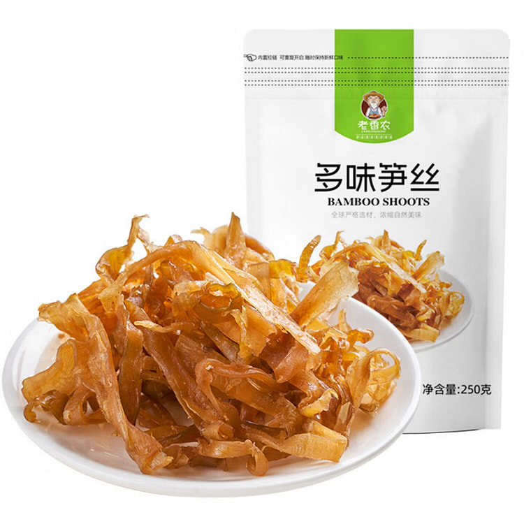 多味笋丝干 微辣  临安特产  休闲小零食