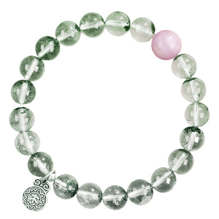 Five Element Crystal Bracelet With Added Wood, 8mm 1 box