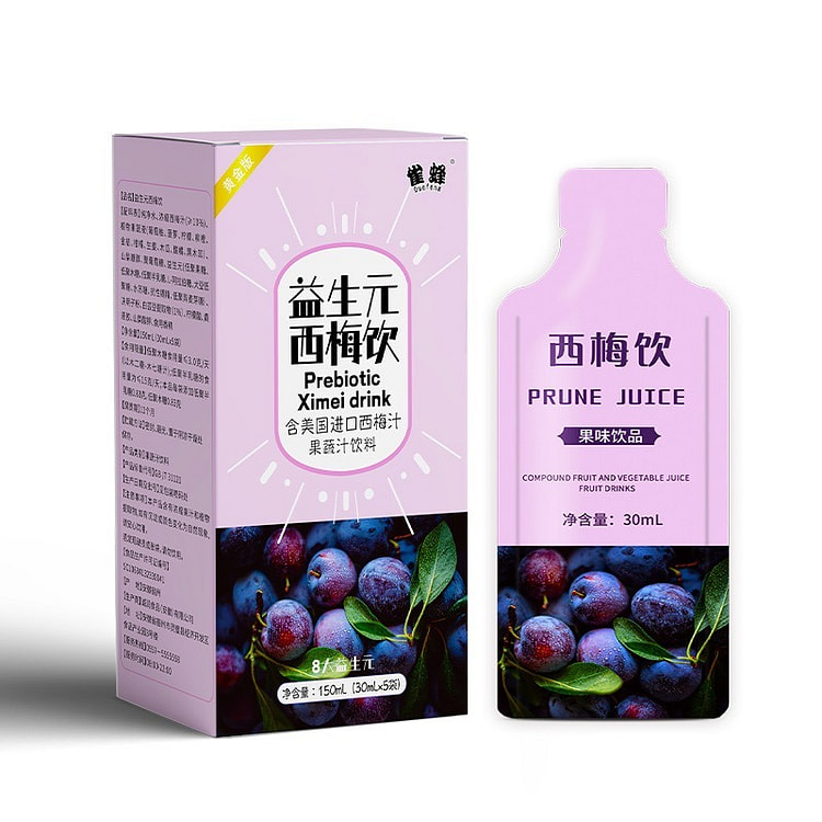 雀蜂 益生元西梅汁 西梅饮 30ML*5条/盒