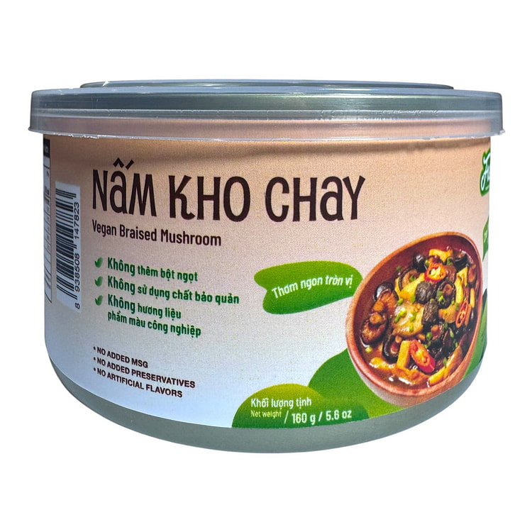 素食红烧蘑菇南坤菜 [素食] 160 克