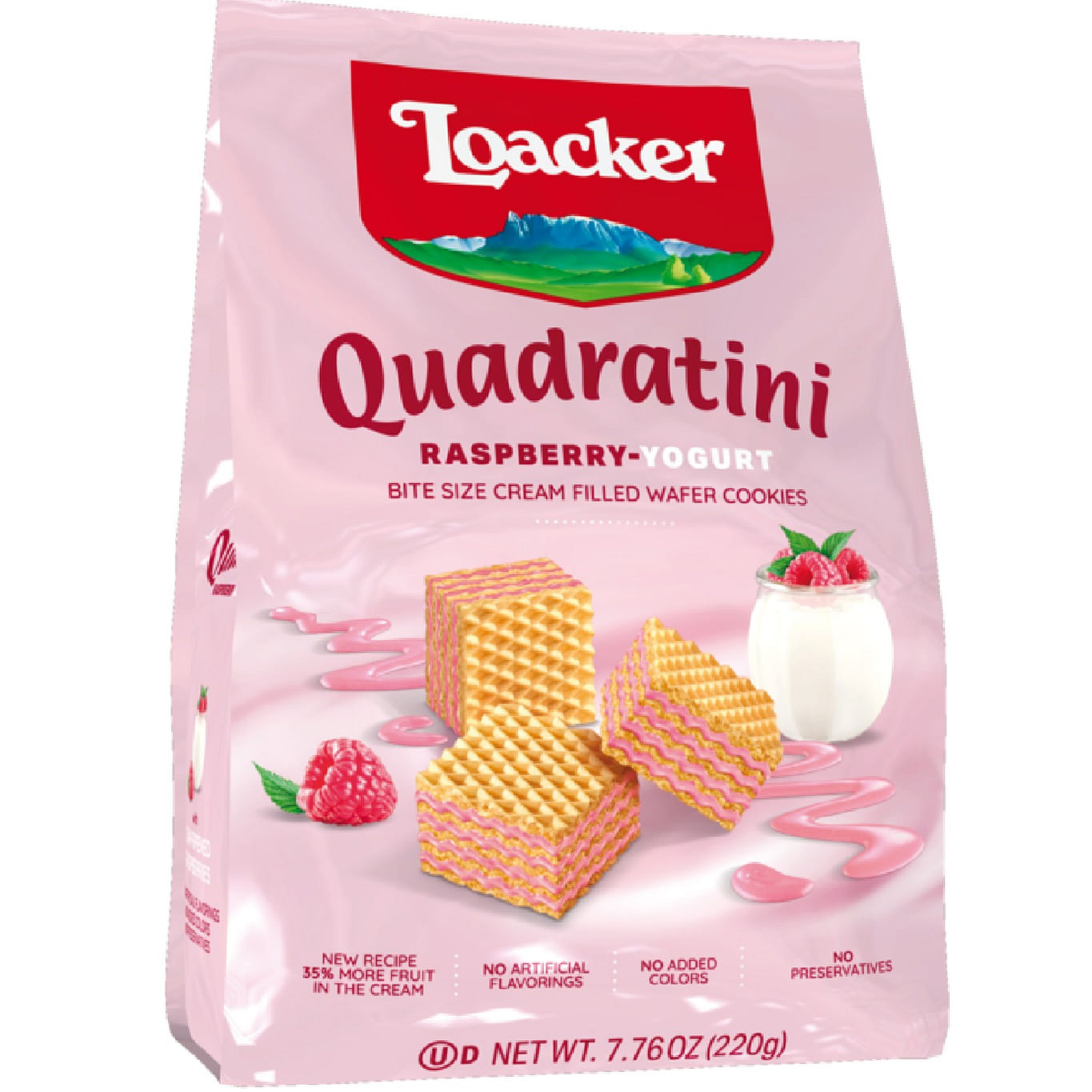 Wafer Raspberry Yogurt 220g 1 each