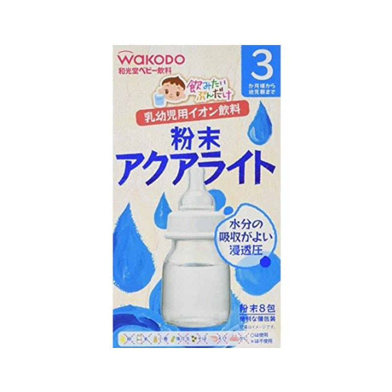 和光堂 儿童补充水分 电解质粉末 8袋入 1 份