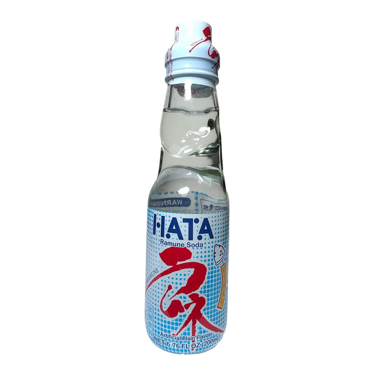 HATA Ramune Soda (Original/Plain Flavor) 1 Bottle 200 ml (min 3)