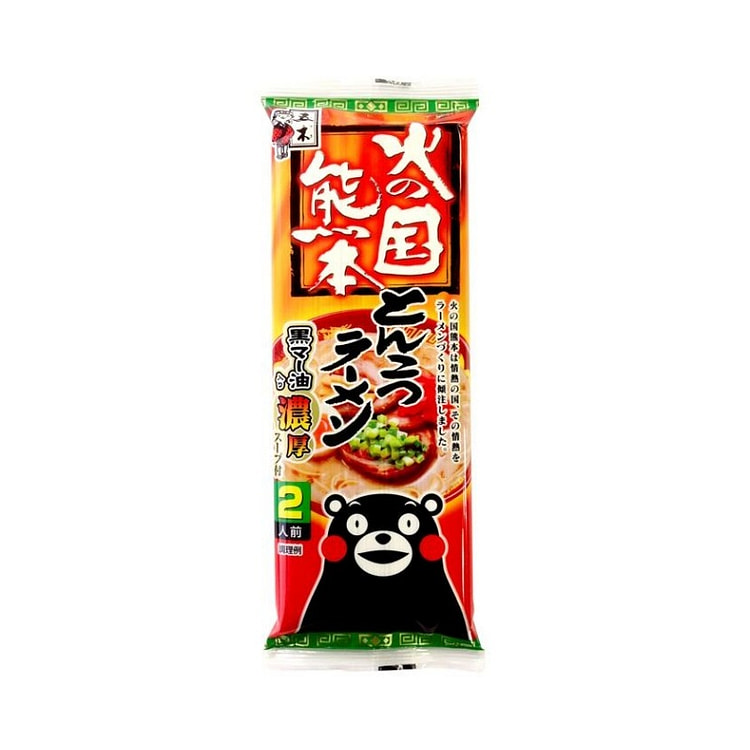 五木食品 火之国熊本 豚骨拉面 2人份 250g