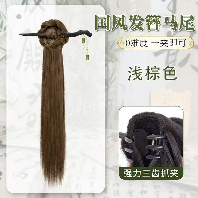 New Chinese style hairpin with grab clip1