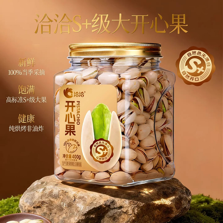 ChaCha Pistachios Canned Salted Flavor 400g 400 g