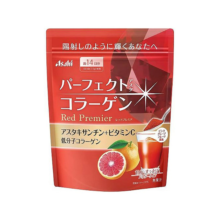 朝日 胶原蛋白粉 粉红葡萄柚风味 105g