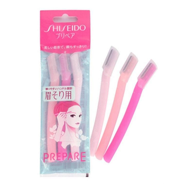 SHISEIDO Prepare Eyebrow Razor 3 Pieces/ 1 each