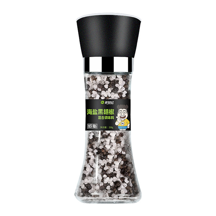 Sea salt black pepper 158g *1 bottle