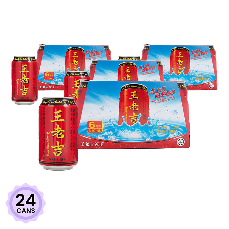 Jiaduobao Wanglaoji Herbal Tea 310 ml*24 cans