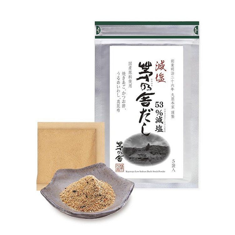 茅乃舍 日式高汤 汤料包 减盐版 8g*5袋 1 份