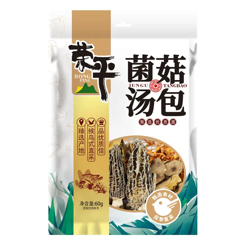 Rongping Mushroom Soup Pack 60g/bag 60 g