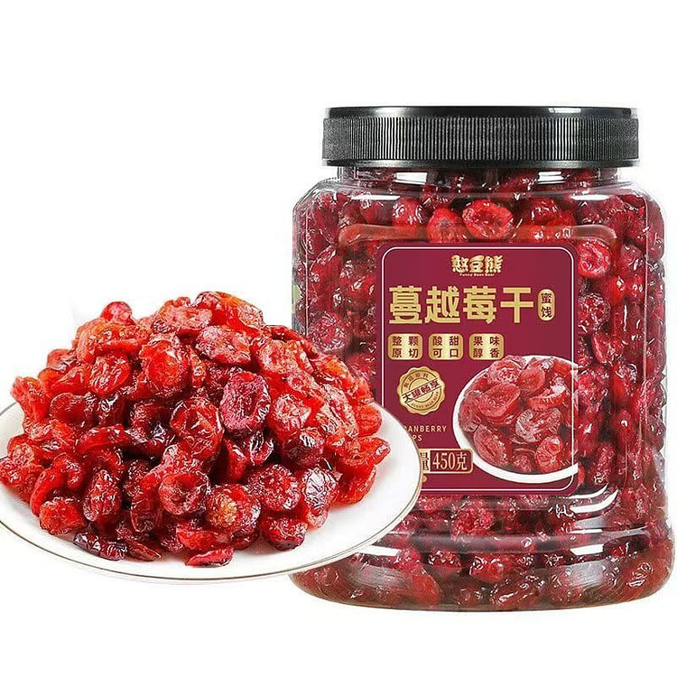 憨豆熊·蔓越莓干450g 1 罐