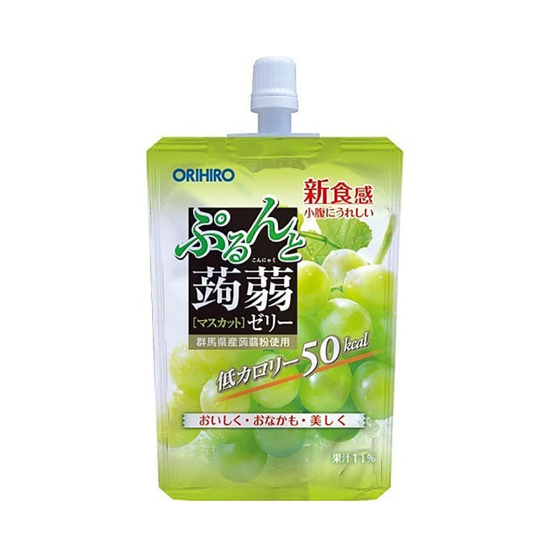 ORIHIRO 蒟蒻果冻 青葡萄味 130g 1 份