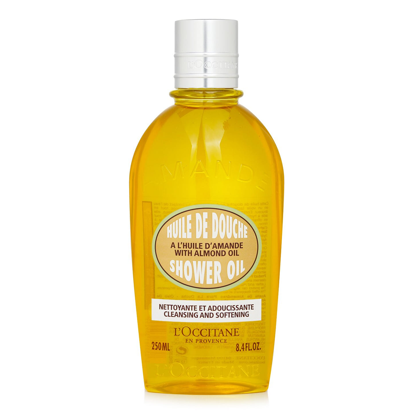 L'Occitane Almond Cleansing &amp; Soothing Shower Oil 250ml/8.4oz 250 ml