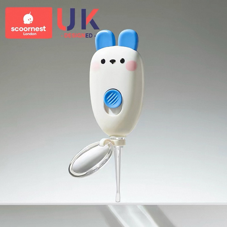 【科巢】婴儿掏耳勺可视发光软头耳屎清理神器 蓝色 1 个