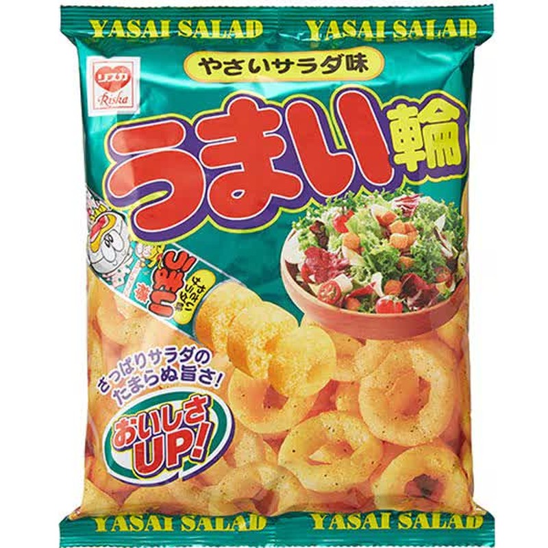 Risuka Umaiwa 蔬菜沙拉味 75g 1 份