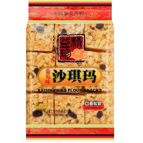 2袋 精益珍 葡萄味沙琪玛