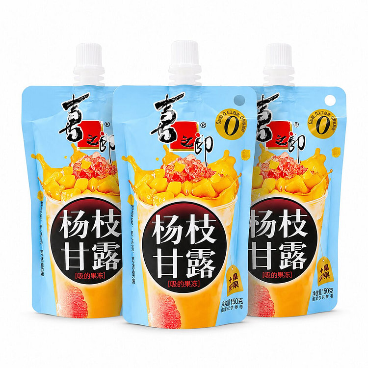 Xizhilang Mango Pomelo Sago Squeeze Jelly(3 pcs) 450 g