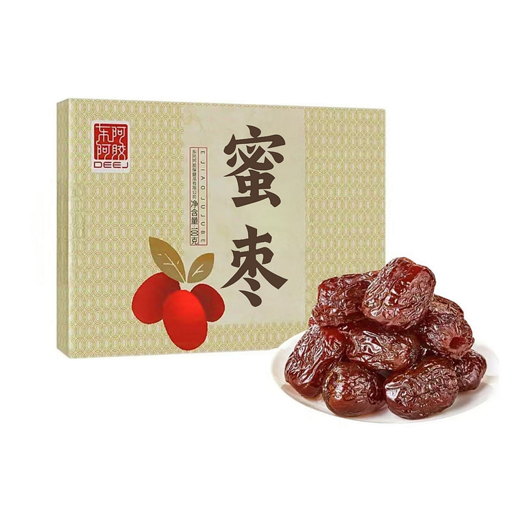 东阿 枣补气血滋补养颜补血滋阴金丝蜜枣零食