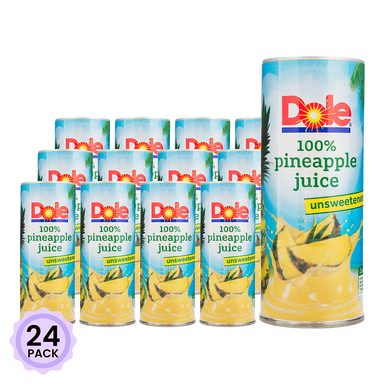 Dole Pineapple Juice Can (Philippines) 240 ml*24 pack