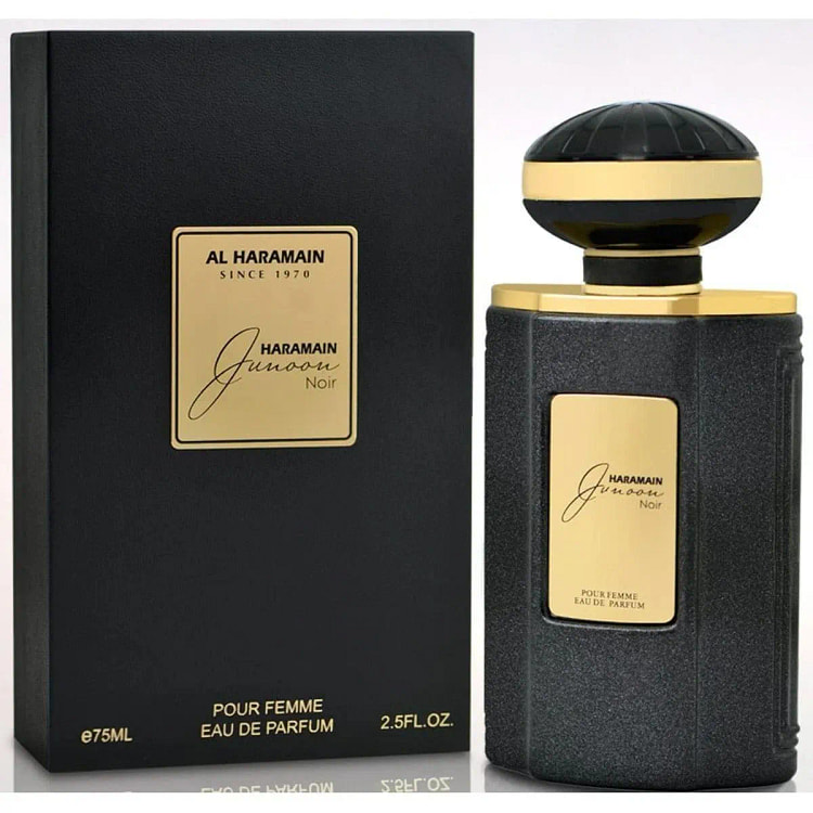 Haramain Junoon Noir by Al Haramain perfume for he 100 box
