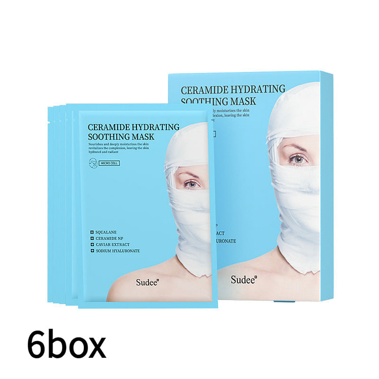 Sudee Ceramide Hydrating Soothing Mask 5ea*6box