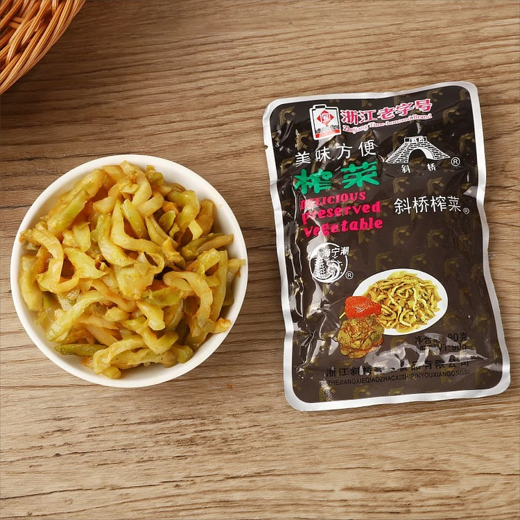 斜桥经典榨菜即食榨菜丝90g*1袋
