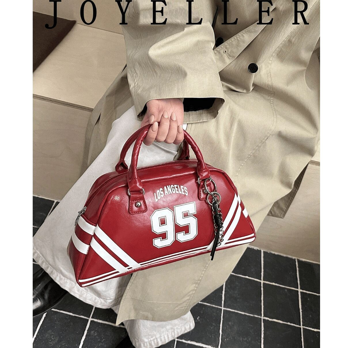 Women’s Bowling Handbag, Casual Large Capacity Sho 1 case