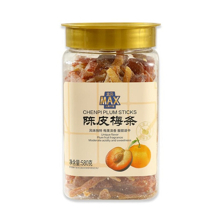 盒马陈皮梅条 580g*1 袋 580 克