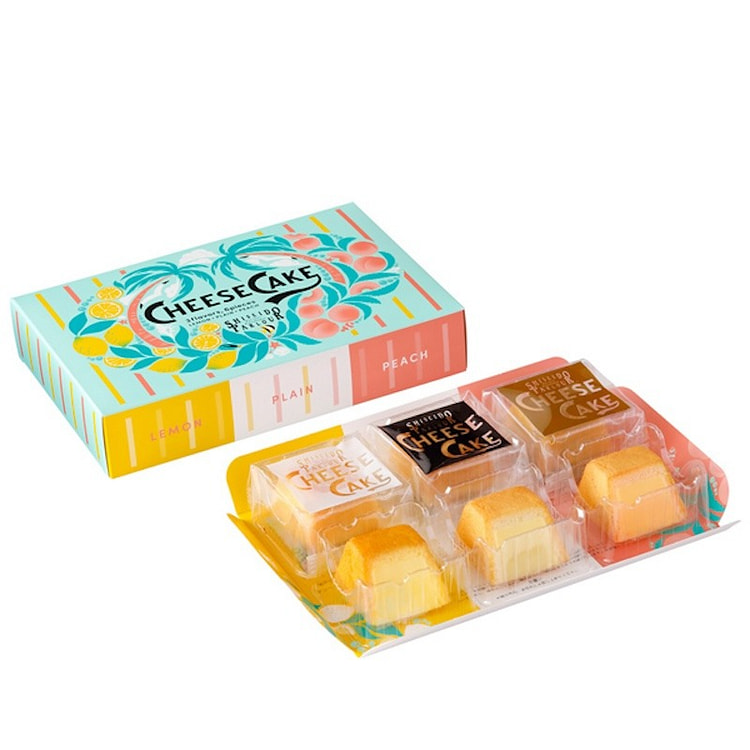 SHISEIDO Parlour Cheese Cake Assorted 6pcs 1 box