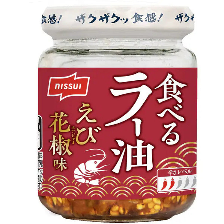 Nissui Chili Oil, Shrimp Sichuan Pepper 90g 1 each