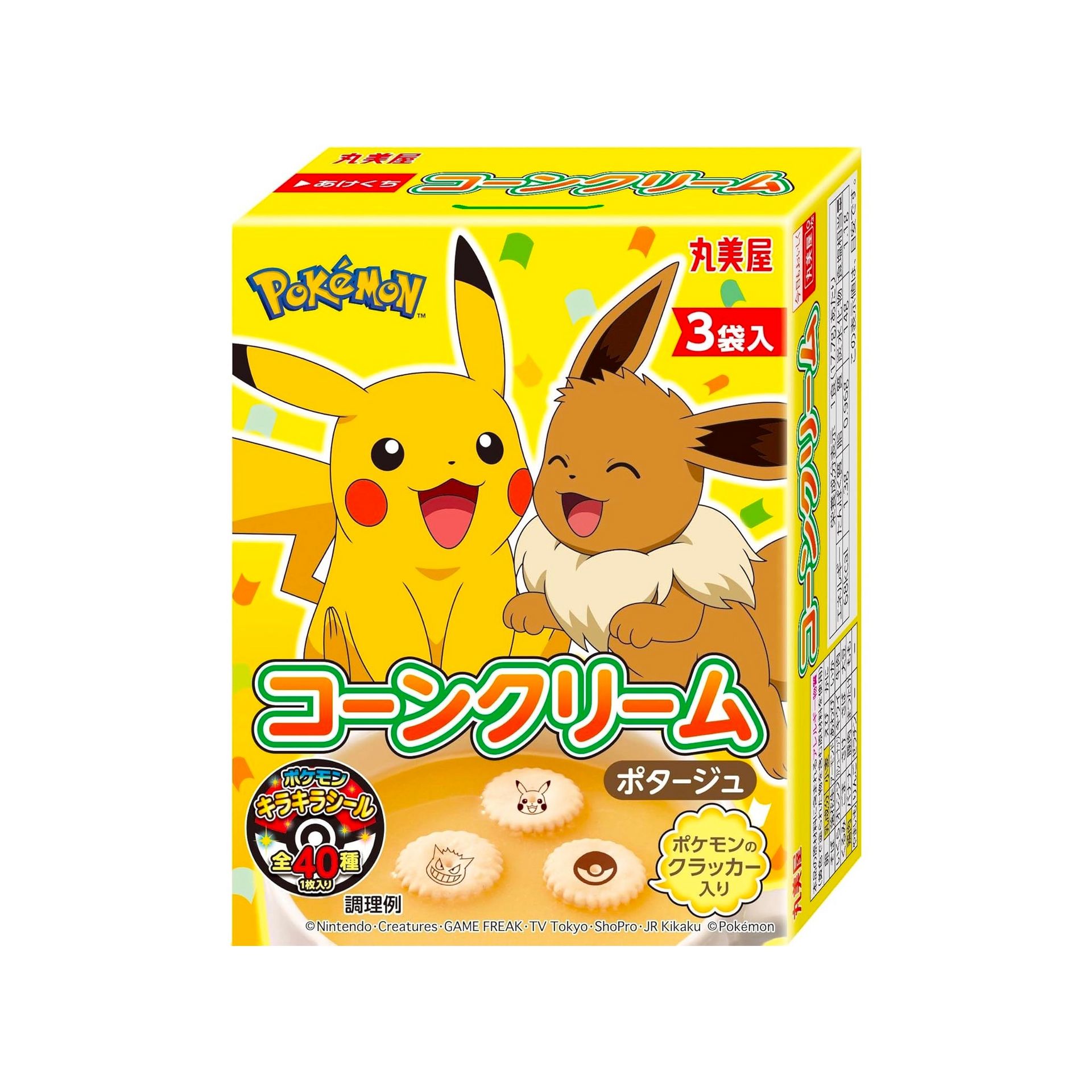 Pokemon Corn Cream Soup Potage Food MARUMIYA 53.1g 1 each - Weee!