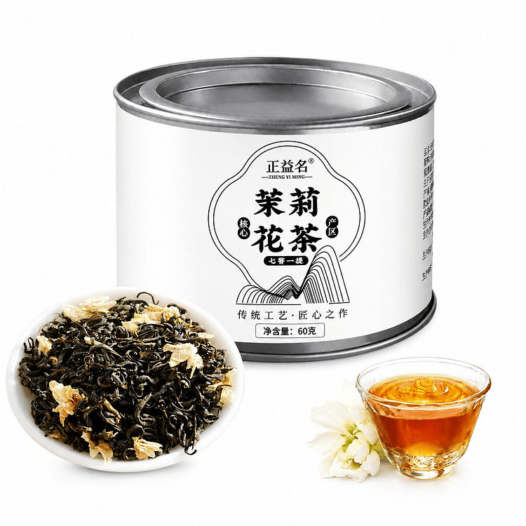 Jasmine Tea SIchuan 60g/can, 1can