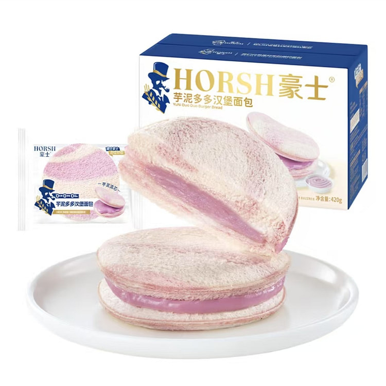 Haoshi taro flow heart bread Chinese and Western p