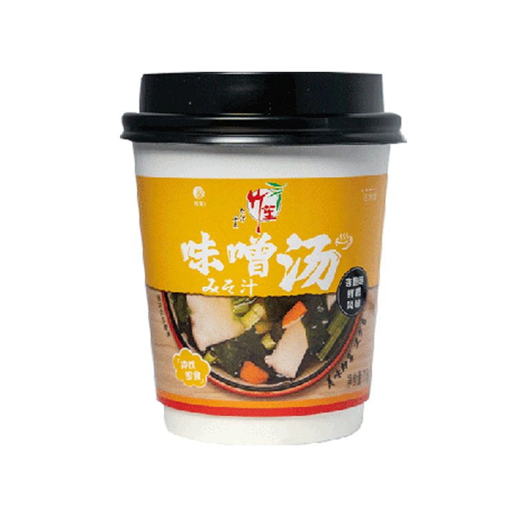竹笙 速食味噌汤 (杏鲍菇鲜蔬风味)