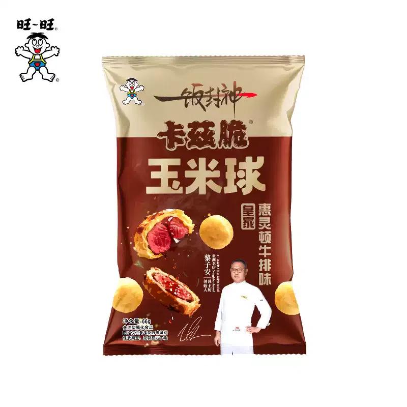 Want Want Corn Wellington Beef Flavor66g*4 bags 66 g