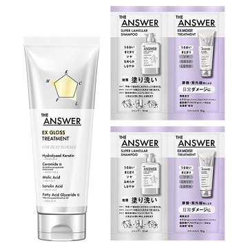 Kao THE ANSWER Heat Treatment Set 220g